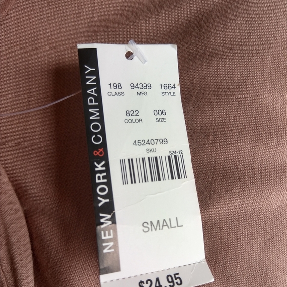 New York & Company Trapeze Tank Blouse, Size S - Picture 3 of 8